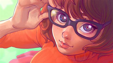 Velma front Scooby-Doo illustration, Ilya Kuvshinov, drawing, Velma ...