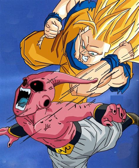 Goku fase 3 vs majin boo (batalla final) | Personajes de dragon ball, Dibujos de aves