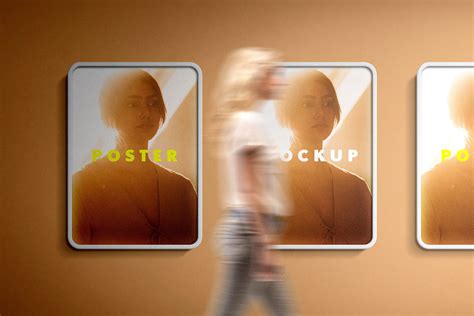 Lightbox Poster Mockup Set - Design Cuts