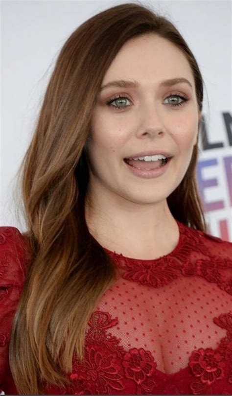 Elizabeth Olsen looks so hot in Transparent Red Outfit, Pictures that makes everyone crazy – Hot ...