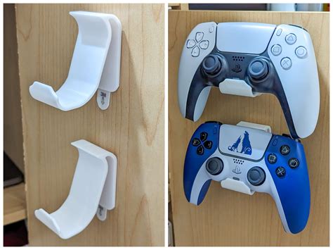 PS5 DualSense Controller Wall Mount by TwoPuncakes | Download free STL model | Printables.com