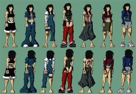 Amaya costume sheet by senorfro on DeviantArt