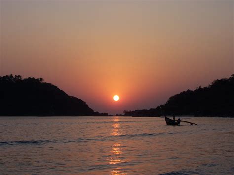 Sunset at Palolem Beach, Goa | Dream vacations, Vacation getaways, Vacation