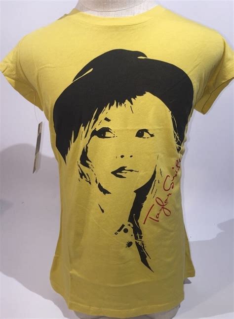 Taylor Swift Yellow RED Tour Top T SHIRT LADIES NEW NWT S Small Official NEW | Entertainment ...