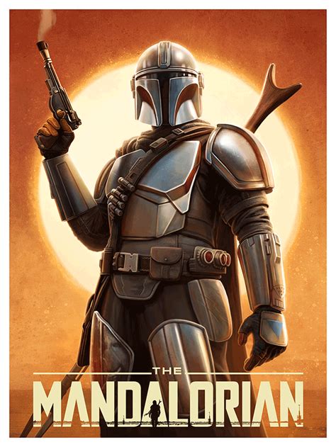 The Mandalorian by Pablo Olivera - Home of the Alternative Movie Poster -AMP- | Star wars images ...