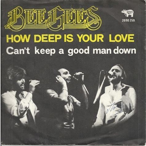 How deep is your love- can't keep a good man down de Bee Gees, SP chez jajafleurie - Ref:115553130