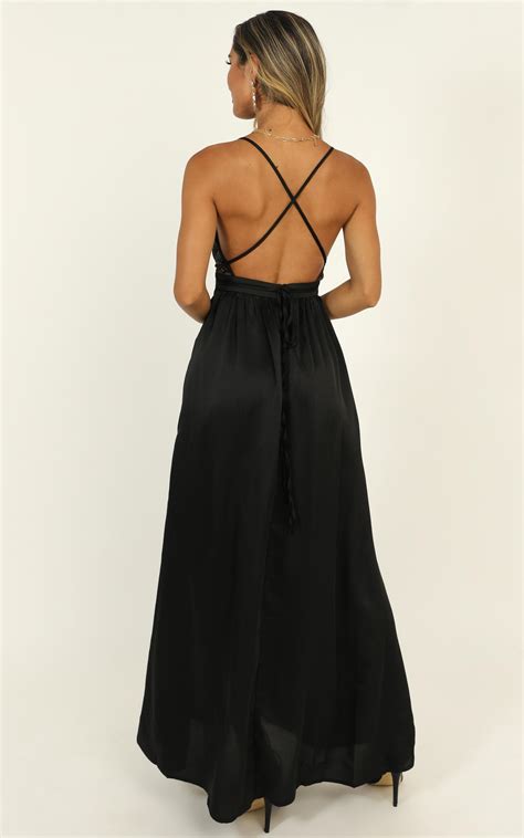 Fix You Maxi Dress In Black | Showpo