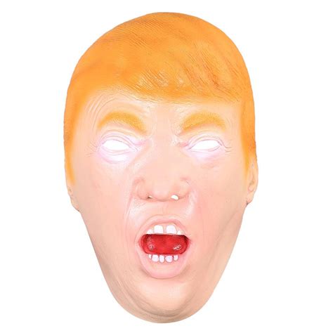 Donald Trump Costume Mask Halloween Realistic Latex Masquerade Carnival ...