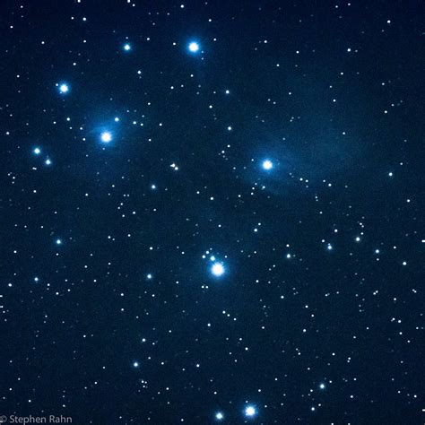 Pleiades Cluster - M45 | Stephen Rahn | Flickr