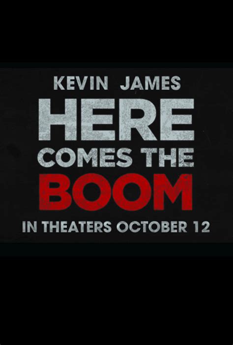 Here Comes the Boom Movie Poster - #96673