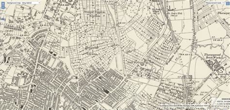 Allotments - Hungerhill Gardens - ST ANNS WELL ROAD PRE DEMOLITION (1970)