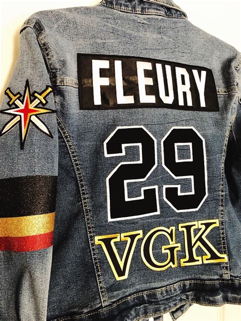 Excited to share this item from my #etsy shop: Custom VGK Jacket | Jackets, Custom denim jacket ...