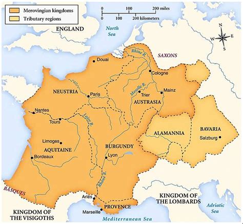 The rise of the Carolingians or the decline of the Merovingians ...