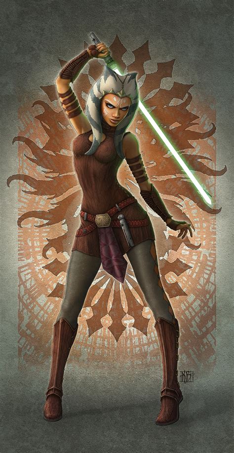 Ahsoka Tano Fan Art by kerembeyit on DeviantArt