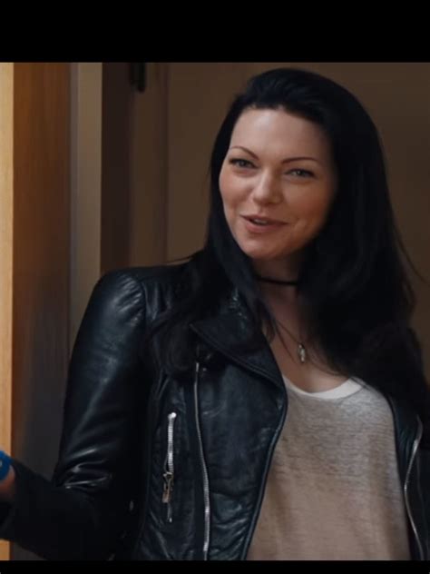 Laura Prepon The Hero Black Leather Jacket – Bay Perfect