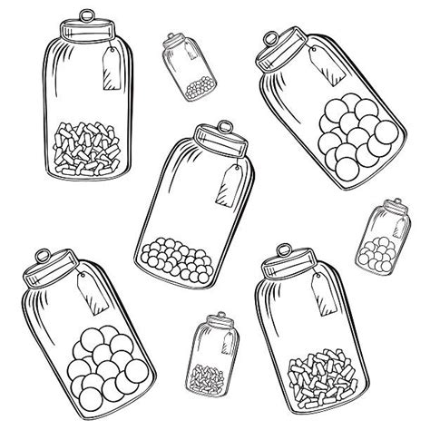 Candy Jar Illustrations, Royalty-Free Vector Graphics & Clip Art - iStock