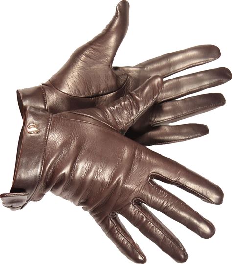 Leather gloves PNG image