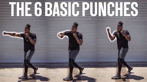 Basic Boxing Punch Numbers EXPLAINED - YouTube