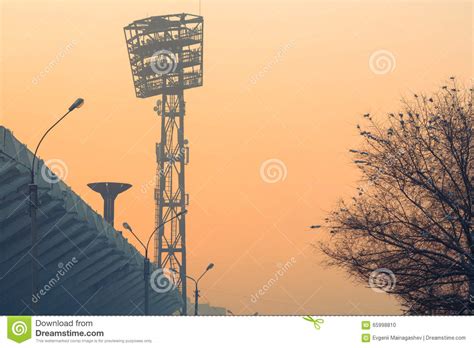 Silhouette.stadium Stock Photography | CartoonDealer.com #124405094