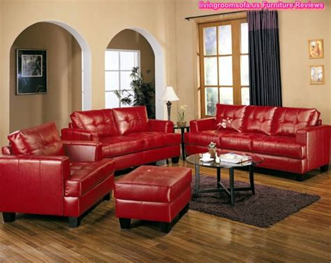 Popular 33+ Red Leather Living Room Furniture Sets By Ashley