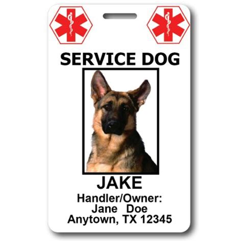 Custom Service Dog ID Cards * Learn more by visiting the image link. (This is an affiliate link ...