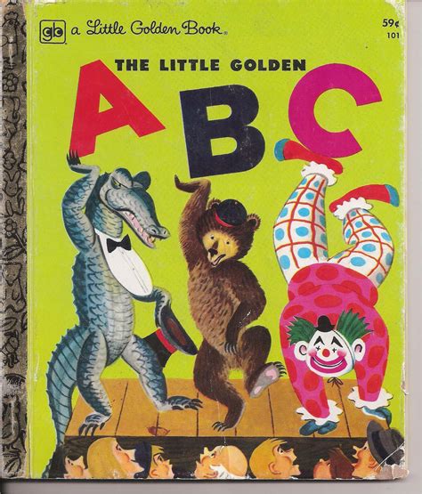 Vintage Little Golden Book ABC