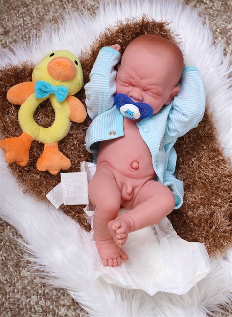 Baby boy doll precious Crying Preemie Life Like Reborn washable alive ...