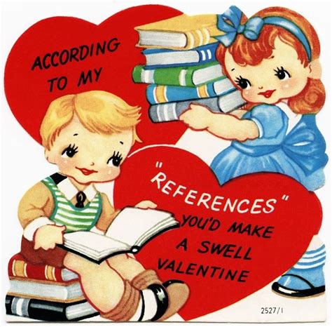 10 Vintage Valentines for Readers and Writers | Vintage valentines ...