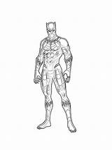 Black Panther coloring Pages sketch template