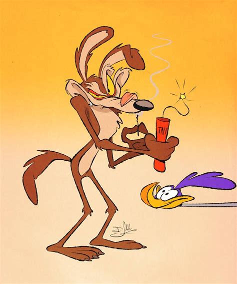 Wile E. Coyote and Road Runner by Themrock on DeviantArt | Looney tunes ...