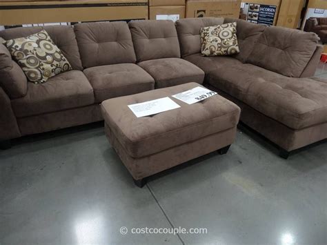 2024 Popular Costco Leather Sectional Sofas