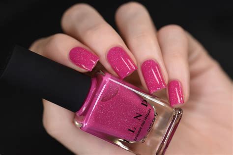 Party Hat - Deep Cerise Pink Holographic Nail Polish by ILNP Bright Nail Designs, Pretty Nail ...