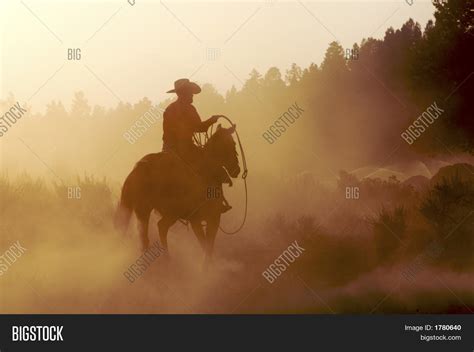 Cowboy Sunset Image & Photo (Free Trial) | Bigstock