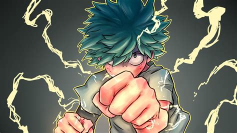 Fondos de pantalla Anime Izuku Midoriya de My Hero Academia Hero Wallpaper, Cool Wallpaper ...