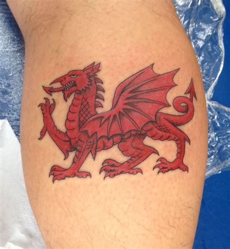 Pin by Cathy Jones Arnold on wales | Welsh tattoo, Dragon tattoos for ...