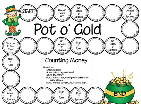 First Grade a la Carte: Here's a Pot of Gold