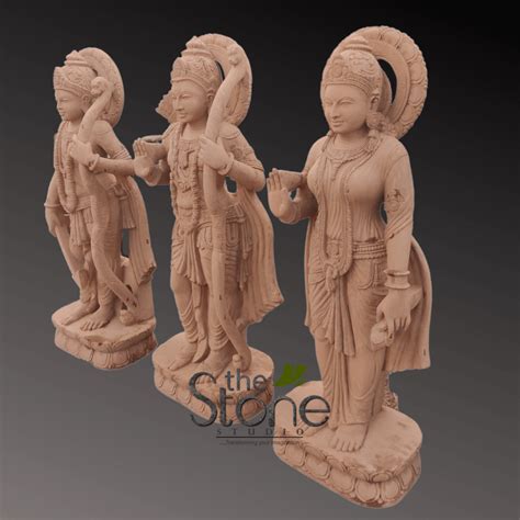 Ram Darbar Statue 5ft: Buy Best carved Idols - The Stone Studio