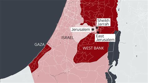 Israel-Gaza violence: Where are the attacks and clashes happening? | UK News | Sky News