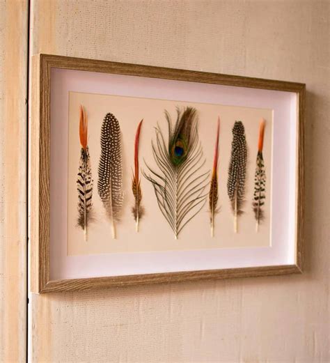 feather wall art