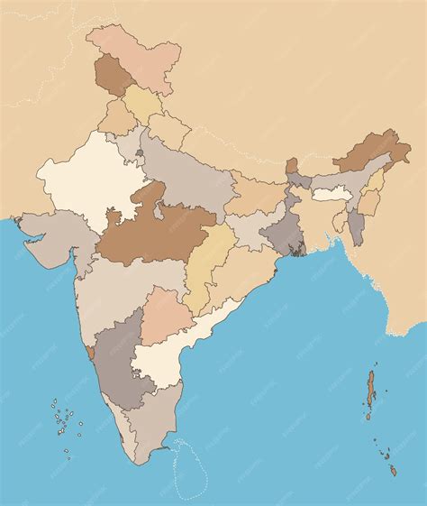 Lakshadweep Islands On Political Map Of India | Images and Photos finder