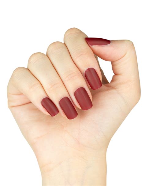 Update 161+ dark red short nails super hot - songngunhatanh.edu.vn