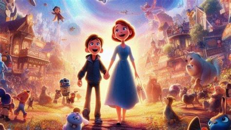 Cara Gampang Buat Poster Film AI Disney Pixar di Bing Creator Image ...