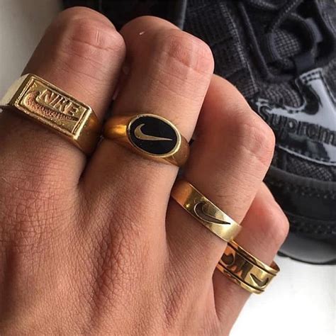 Jewellery | Sieraden | Gold Rings | Nike | Statement | Ringen | Goud ...