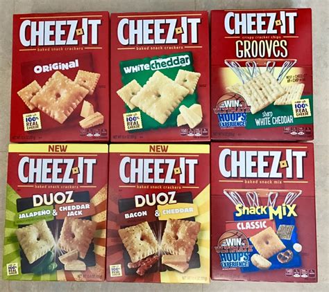 The Unofficial Ranking of Cheez It Flavors