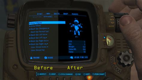 Clean Black Pip-Boy Screen at Fallout 4 Nexus - Mods and community