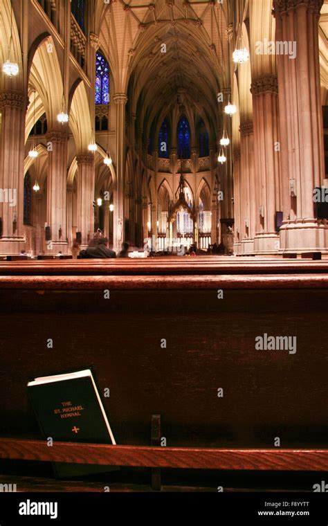 Interior of Riverside Church of New York City, USA Stock Photo - Alamy