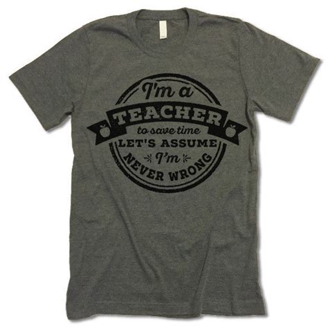 Funny Teacher T Shirt - Gifted Shirts