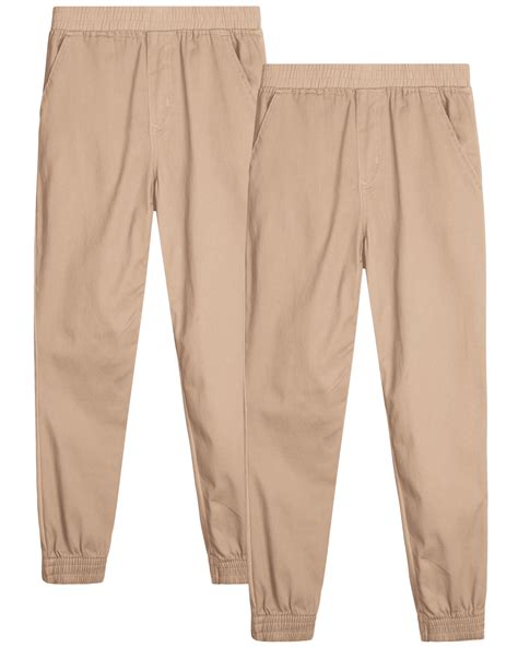 Beverly Hills Polo Club Boys’ School Uniform Pants – 2 Pack Pull On ...