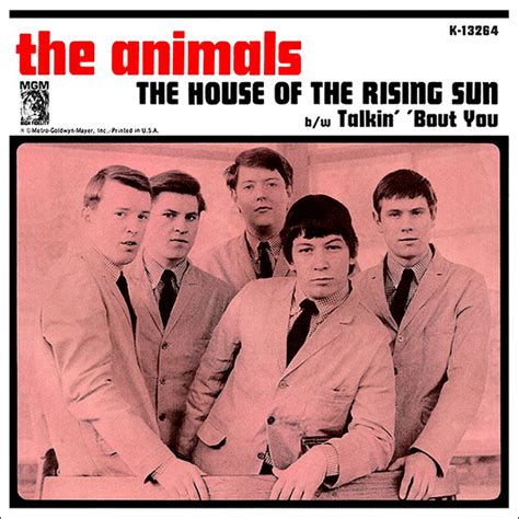 The Animals – The House Of The Rising Sun (1964, Vinyl) - Discogs