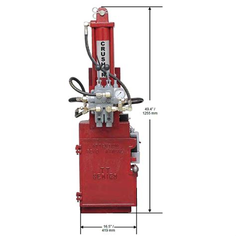 50Hz Electric Hydraulic Crusher with Stand for Tractor, Trailer and ...